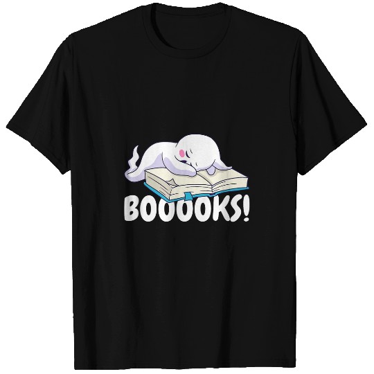 Halloween Boooks ghosts for Book Lover 1 T-Shirts
