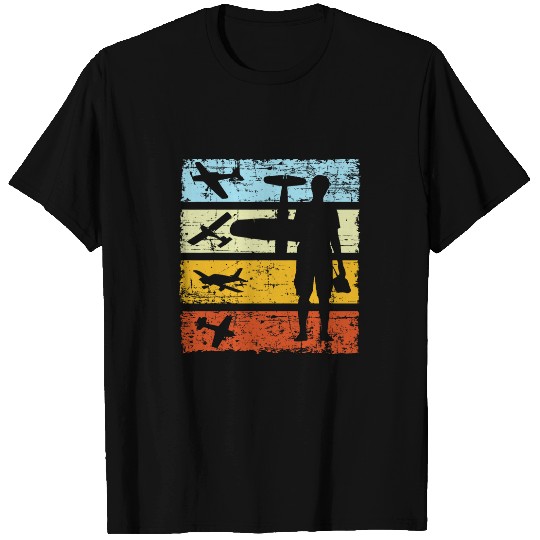 Model flight model plane retro vintages model flight T-Shirts