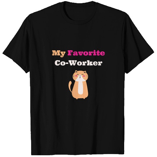 My Favorite CoWorker cat lovers T-Shirts