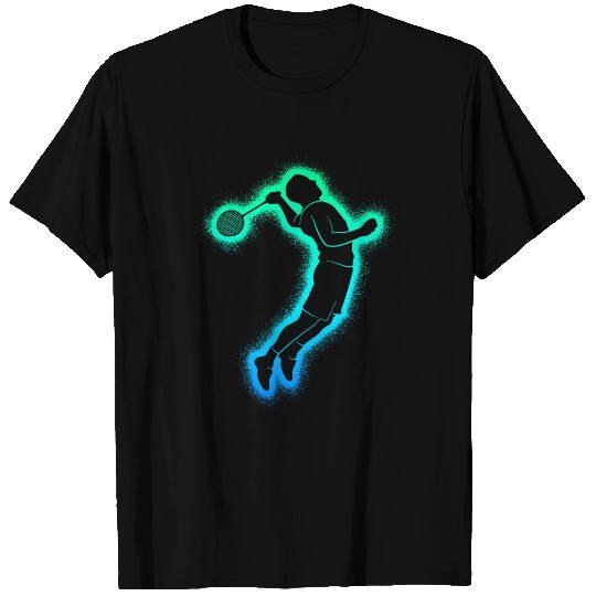 Badminton Player Shuttlecock Kids Men Badminton Boys T-Shirts