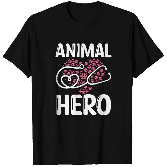 ER Vet Tech Appreciation Animal Hero Veterinarian Technician T-Shirts