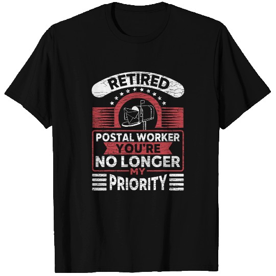 Retired Postal Worker Postman T-Shirts