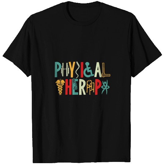 Retro vintages Physical Therapy Funny Physical Therapist 4 T-Shirts
