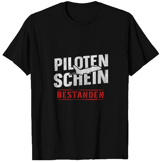 Pilot License Bassed Flight Test T-Shirts