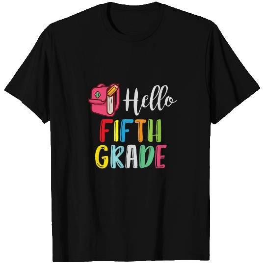 Hello Fifth Grade 5th Tribe Crew Squad Boys Girls Read Play T-Shirts