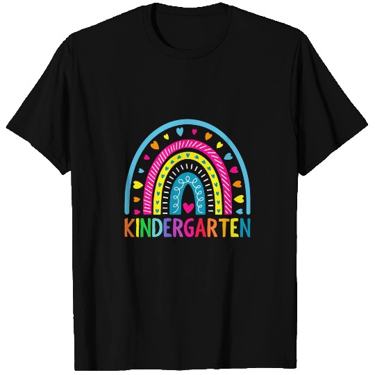 Kindergarten Rainbow Girls Boys Teacher First Day of School 1 T-Shirts