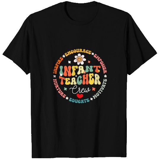 Infant Teacher Crew Room Matching Funny Back To School T-Shirts