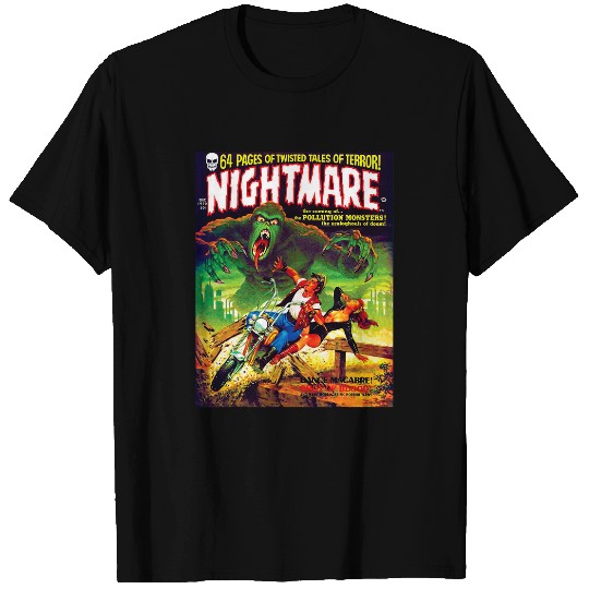 Halloween Monster Scary vintages Horror Comic Book Funny T-Shirts