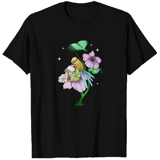 Fairycore Aesthetic Fairy Reading Book Lover Cottagecore T-Shirts