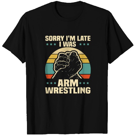 Arm Wrestler Armwrestling Hand Wrestling Arm Wrestling T-Shirts