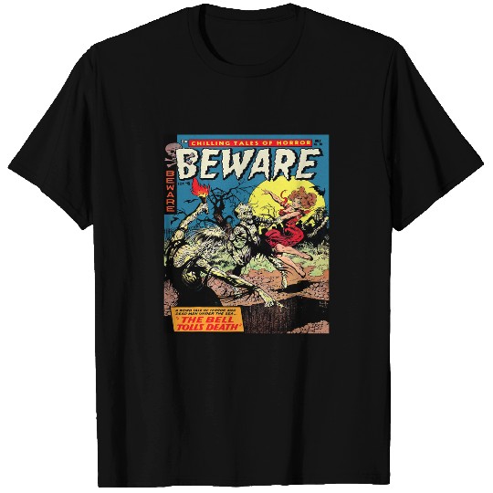 Halloween Horror vintages Zombie Comic Book Retro Scary Funny T-Shirts