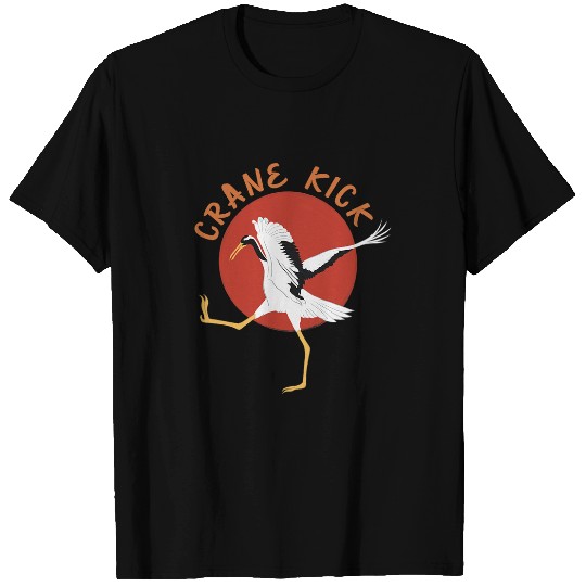 Crane Kick Kung Fu T-Shirts