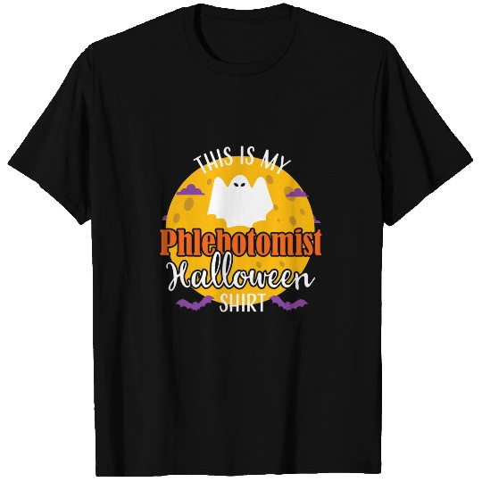 Phlebotomist Funny Women Halloween Phlebotomy nurses T-Shirts
