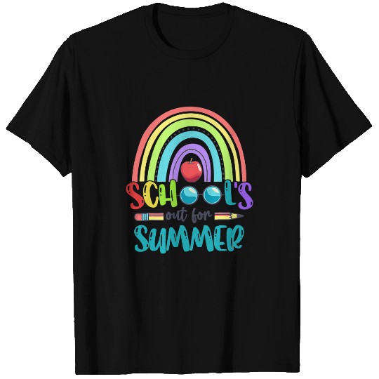 Last Day Of School Schools Out For Summer Teacher Student 2 T-Shirts