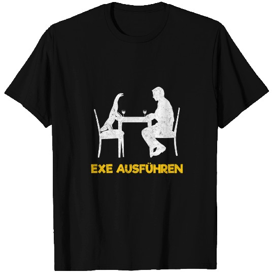 Exe Performance Computer Student Programmer Admin T-Shirts