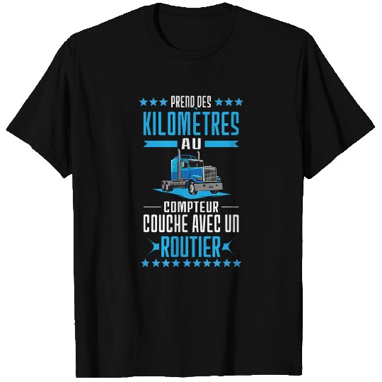 Rouer Valentines Day Gift Couple Humour Trucker T-Shirts