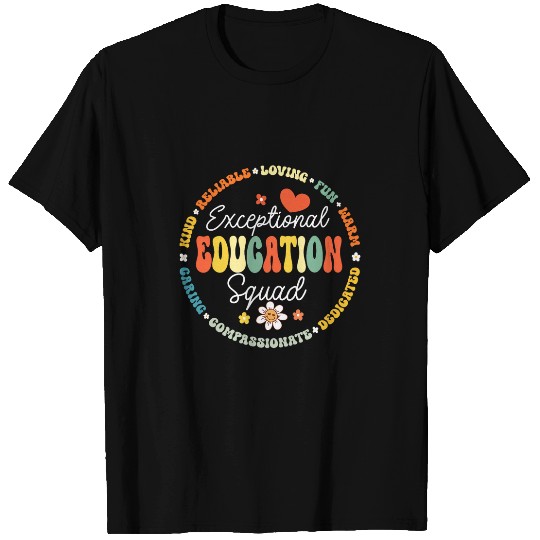 Exceptional Education Squad Special Education Teacher Autism T-Shirts