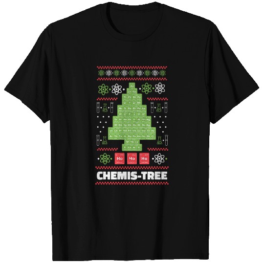 Chemistry ChemisTree Christmas Gift For Student T-Shirts