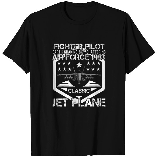 Jet Fighter Pilot Air Aircraft T-Shirts