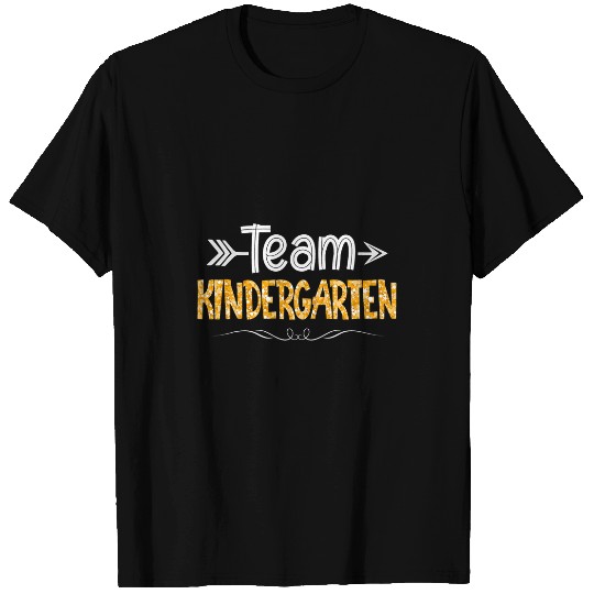 Team Kindergarten Teacher Student Funny Back To School Gifts T-Shirts