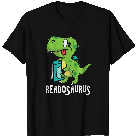 Kids READOSAURUS BOYS AND GIRLS BOOK CLUB READING FUN T-Shirts