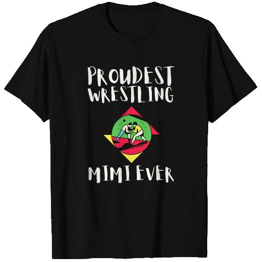Womens Wrestling Lucha Libre Pro Wrestler Wrestling Mom 1 T-Shirts