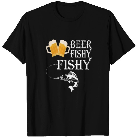Beer fishy fishy Beer Hop Clothes Brewery Alcohol Brew Pub T-Shirts