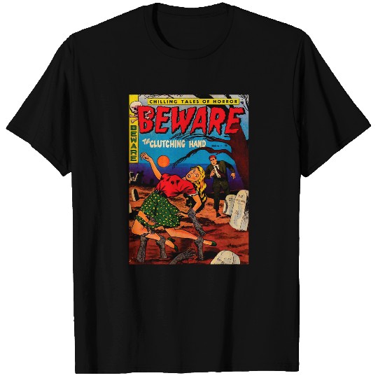Halloween Horror Zombie ghosts vintages Comic Book Retro Funny T-Shirts