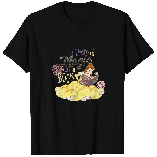 Kids Disney Beauty and the Beast Belle There Is Magic In A Book T-Shirts