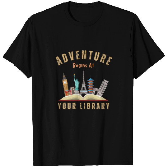Adventure Begins At Your Library Summer Reading Program 2024 11 T-Shirts