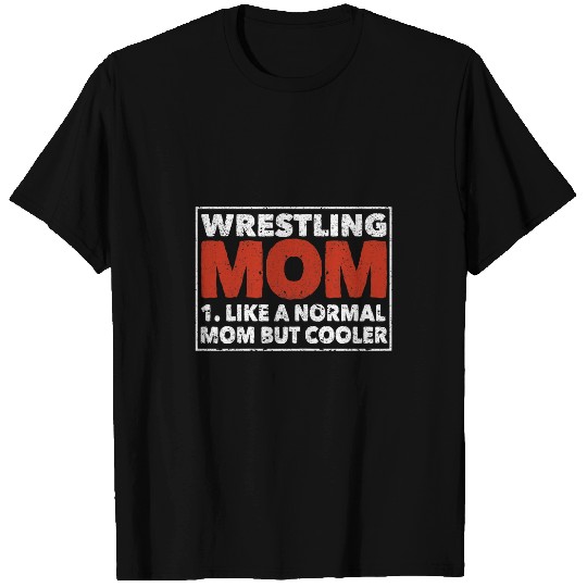 Womens Wrestling Mom Definition Funny Mothers Day Wrestler Mum T-Shirts