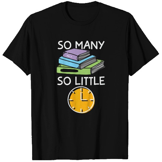 Kids SO MANY BOOKS BOYS AND GIRLS BOOK CLUB READING FUN T-Shirts