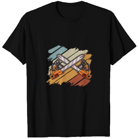 Wooden Gifts Chainsaw Carpenters Forest Worker Chainsaw 1 T-Shirts