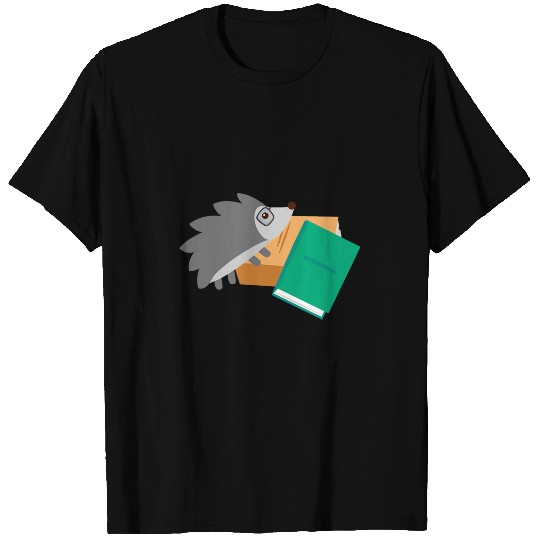 Hedgehog Book Reading 3 T-Shirts