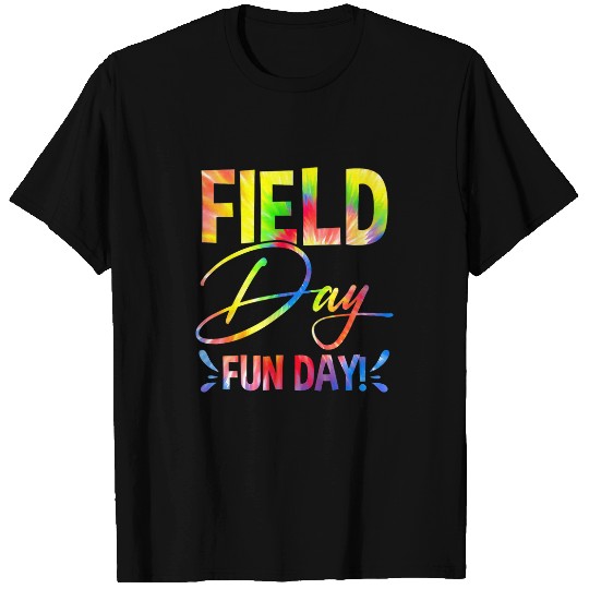 School Field Day Fun Tie Dye Field Day Teacher Kids T-Shirts