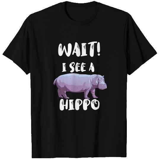 Hippo Zoologist Safari Trip Animal Wildlife Zoo Lover T-Shirts