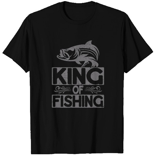 King of Fishing Catch Reel Hook Adventure Trout Outdoor Rod 2 T-Shirts