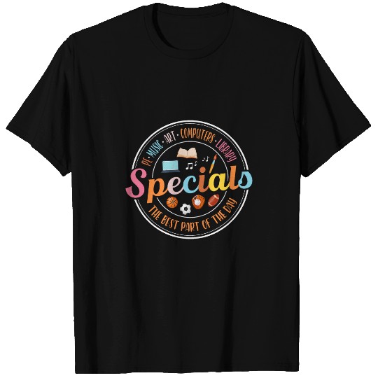 Special Teacher Music Art Library Physical Education T-Shirts