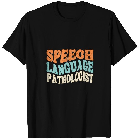 Speech Language Pathologist SLP Retro Speech Therapy T-Shirts