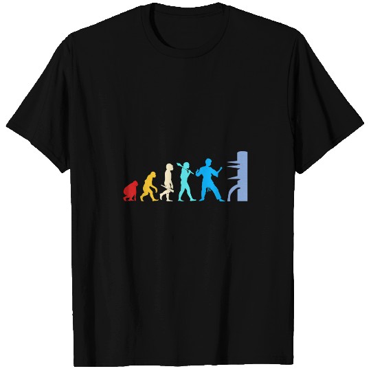 Retro Evolution Martial Arts Wing Chun T-Shirts
