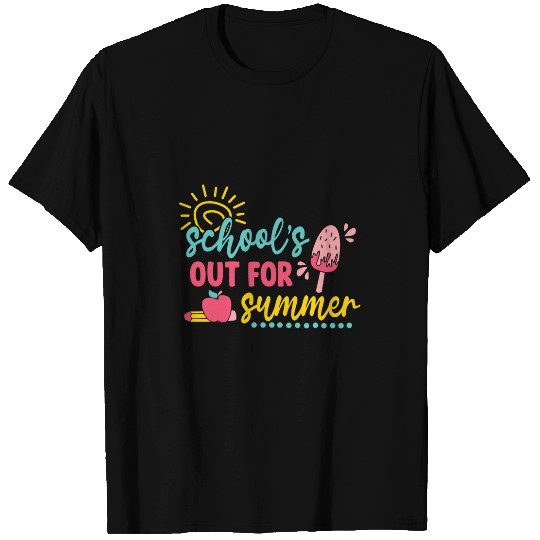 Schools Out For Summer Women Men Kids Teacher Student T-Shirts