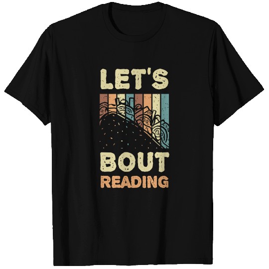Lets Taco Bout Reading for Book Lover Reading Teacher 4 T-Shirts