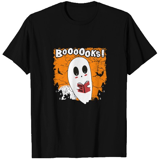 How to Boo Booooks ghosts Book Halloween Costume 2 T-Shirts
