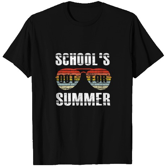 Schools Out For Summer Happy Last Day Of School Teacher T-Shirts