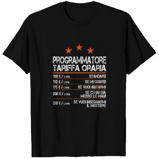 Programmer Hourly Rate Computer Software Developer T-Shirts