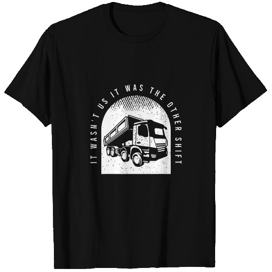 Mens Construction Worker Saying For A Construction Truck Driver 3 T-Shirts
