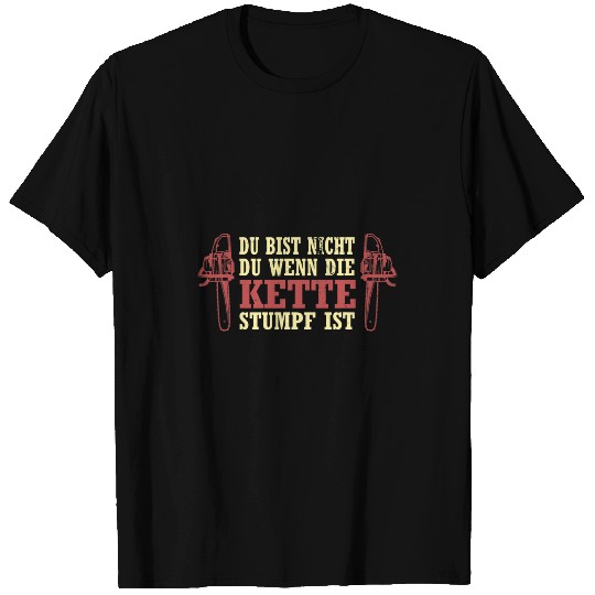 Sawmill Carpenter Carpenter Woodworker Chainsaw Profession 34 T-Shirts
