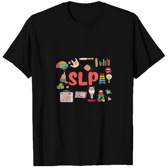 speech language pathologist pediatric scope of practice slp T-Shirts