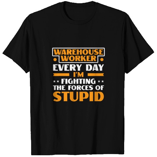 Forklift Operator And Warehouse Worker 3 T-Shirts