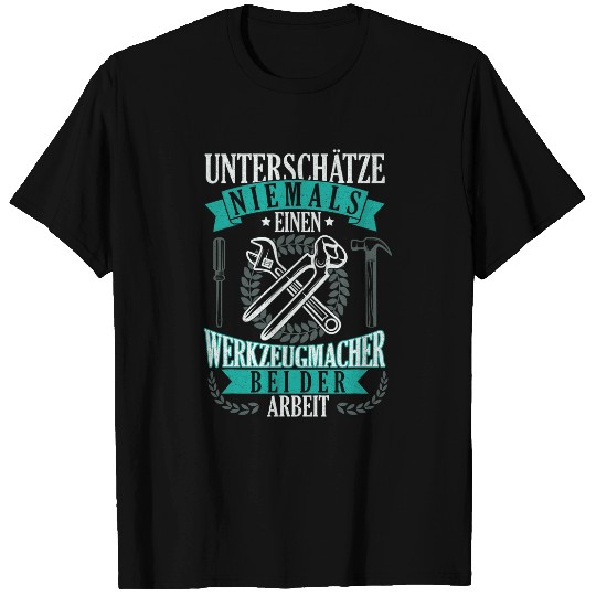Toolmaker technology manufacturing dad worker technology 7 T-Shirts
